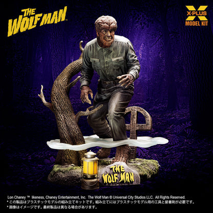 X PLUS The Wolf Man 1/8 Scale Unpainted Plastic Model Kit