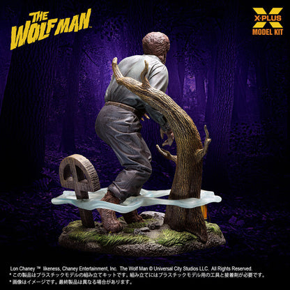 X PLUS The Wolf Man 1/8 Scale Unpainted Plastic Model Kit