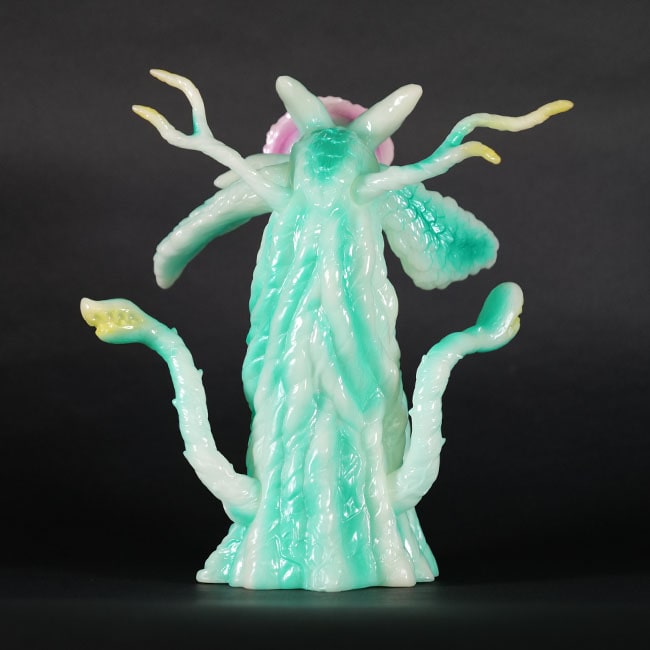 Godzilla Store Exclusive Marusan Hakaiju Biollante 450 Ashinoko GID Version Soft Vinyl Figure