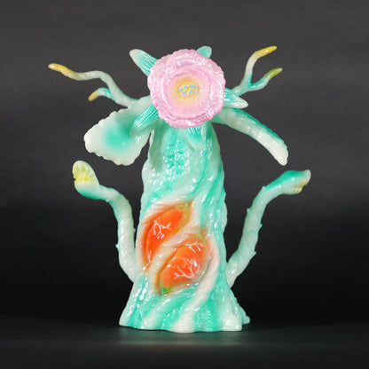 Godzilla Store Exclusive Marusan Hakaiju Biollante 450 Ashinoko GID Version Soft Vinyl Figure