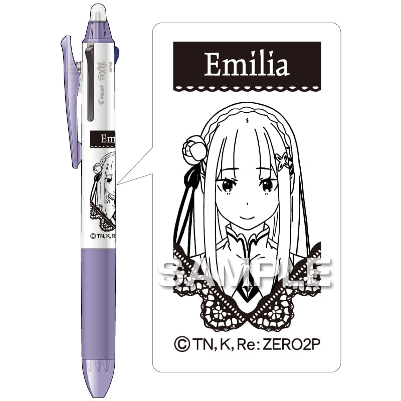 Pilot Re:Zero - Starting Life in Another World FriXion Ball 3 Slim Erasable Pen