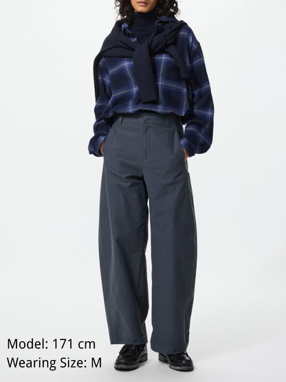 Uniqlo Jersey Barrel Leg Pants