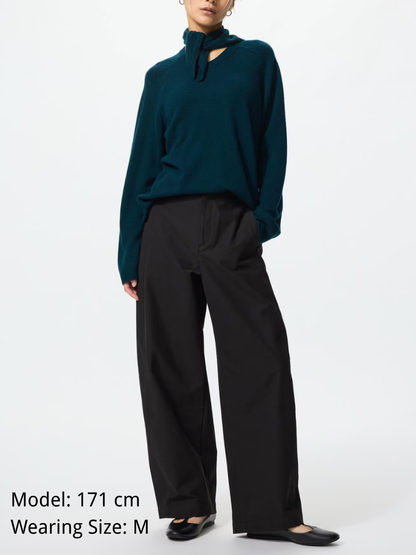 Uniqlo Jersey Barrel Leg Pants
