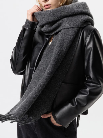 Uniqlo Souffle Yarn Chunky Stole Scarf