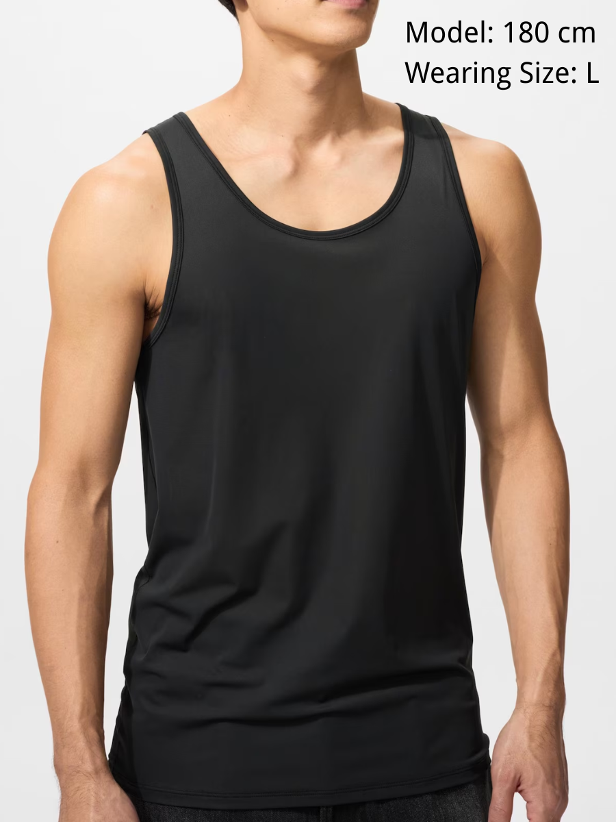 Uniqlo AIRism Deodorant Mesh Tank Top