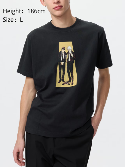UNIQLO Jujutsu Kaisen Manga UT T-Shirt Shueisha 100th Anniversary Graphic Cotton Tee