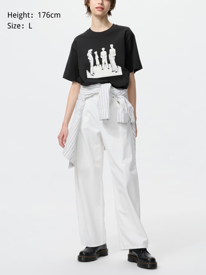 UNIQLO Yu Yu Hakusho Manga UT T-Shirt Shueisha 100th Anniversary Graphic Cotton Tee