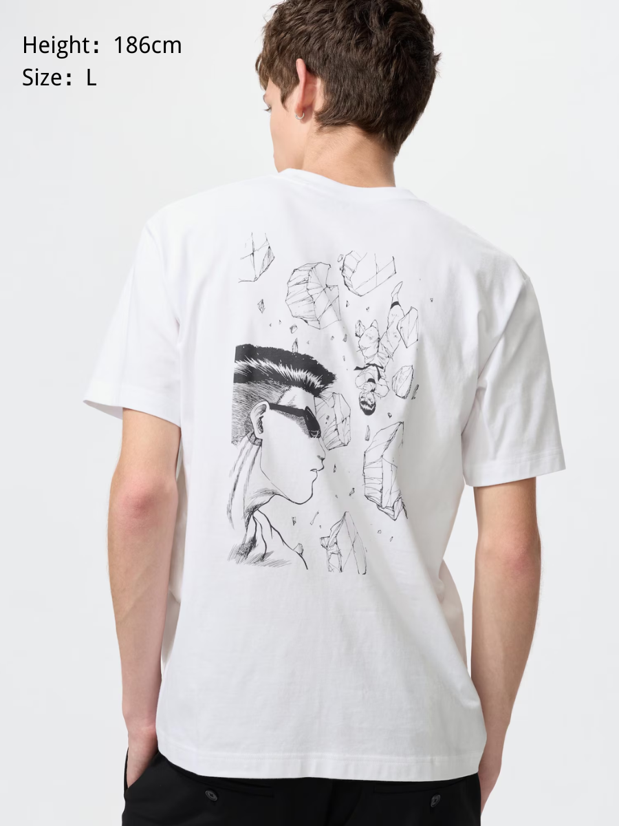 UNIQLO Yu Yu Hakusho Manga UT T-Shirt Shueisha 100th Anniversary Graphic Cotton Tee