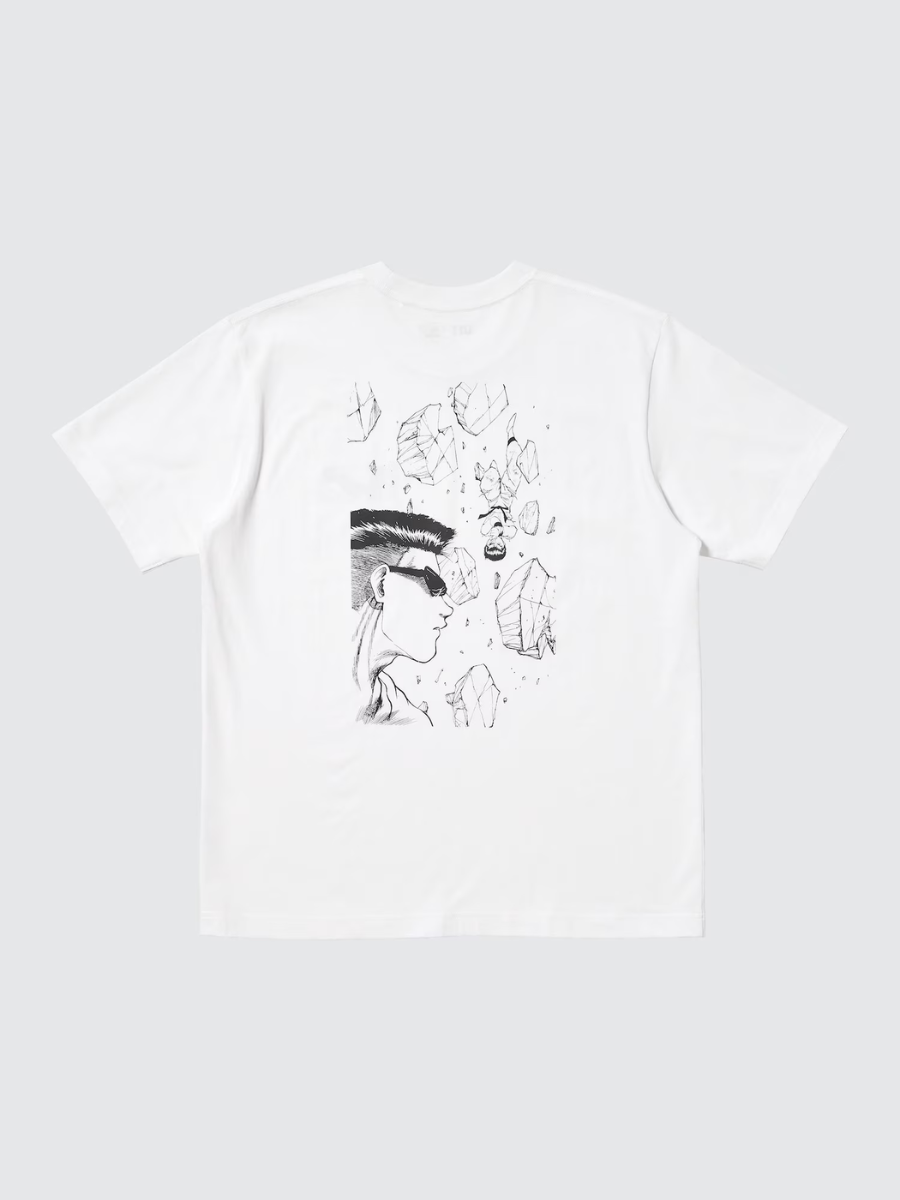 UNIQLO Yu Yu Hakusho Manga UT T-Shirt Shueisha 100th Anniversary Graphic Cotton Tee
