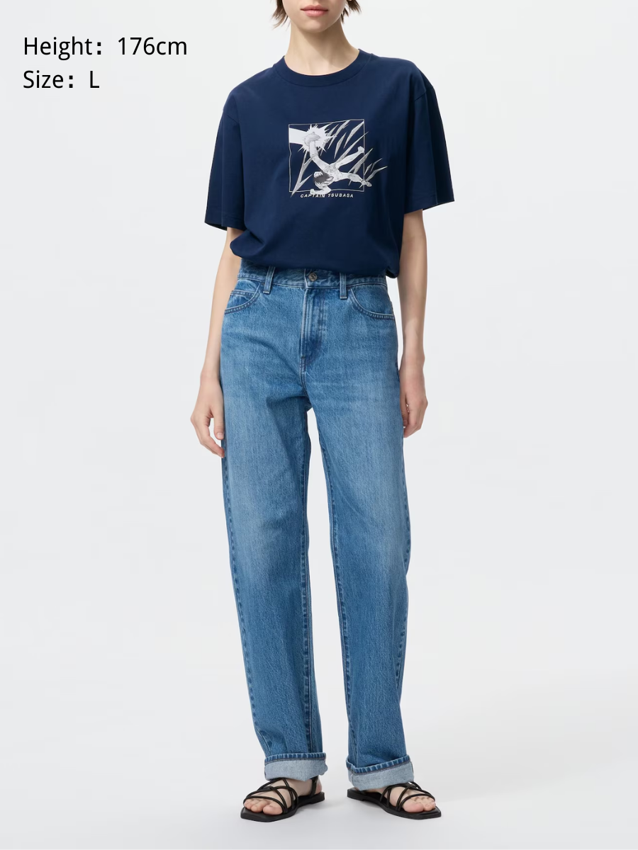 UNIQLO Captain Tsubasa Manga UT T-Shirt Shueisha 100th Anniversary Graphic Cotton Tee