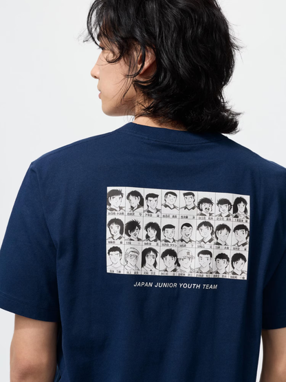 UNIQLO Captain Tsubasa Manga UT T-Shirt Shueisha 100th Anniversary Graphic Cotton Tee