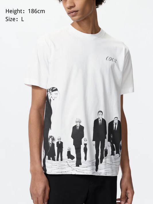 UNIQLO Hunter x Hunter Manga UT T-Shirt Shueisha 100th Anniversary Graphic Cotton Tee