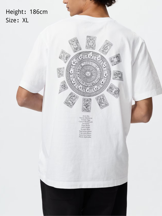 UNIQLO Saint Seiya Manga UT T-Shirt Shueisha 100th Anniversary Graphic Cotton Tee