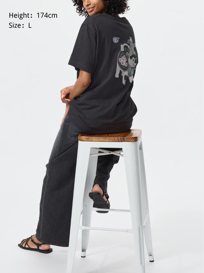 UNIQLO Ukiyo-e Animals UT T-Shirt