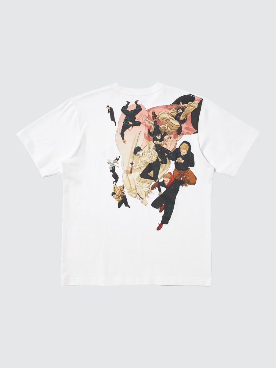 UNIQLO Jujutsu Kaisen Manga UT T-Shirt Shueisha 100th Anniversary Graphic Cotton Tee
