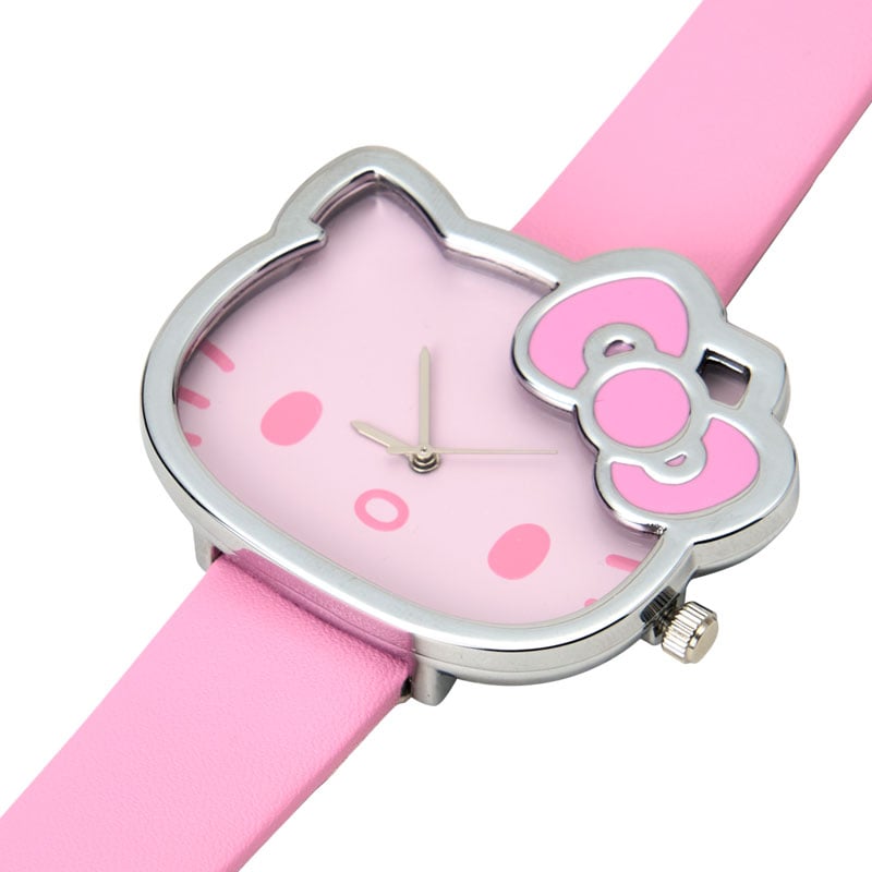 Hello Kitty Face-Shaped Watch – I Love Hello Kitty