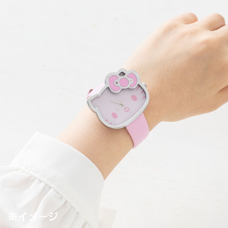 Hello Kitty Face-Shaped Watch – I Love Hello Kitty