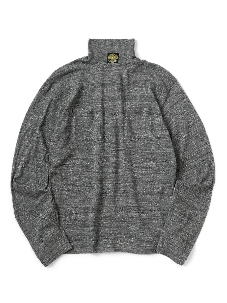 Kapital TOP Jersey High-Neck Pocket Long T-shirt