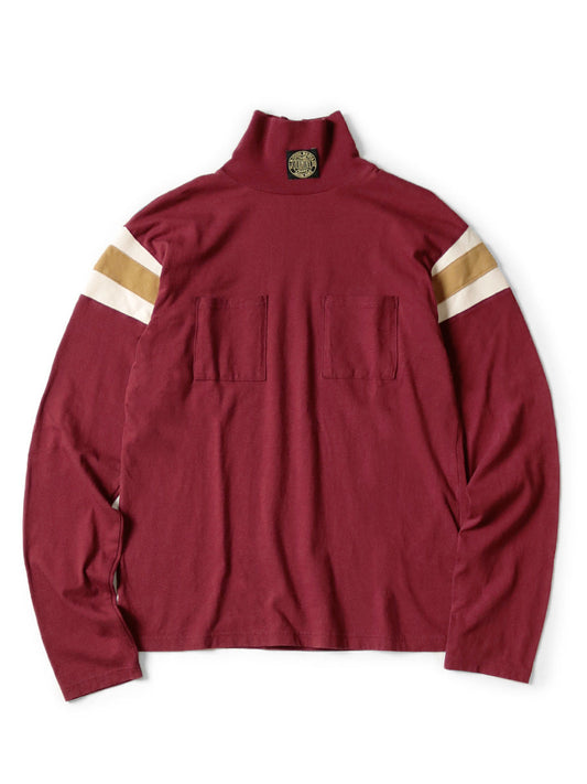 Kapital 20/- Jersey Hardball High-Neck Pocket Long T-shirt