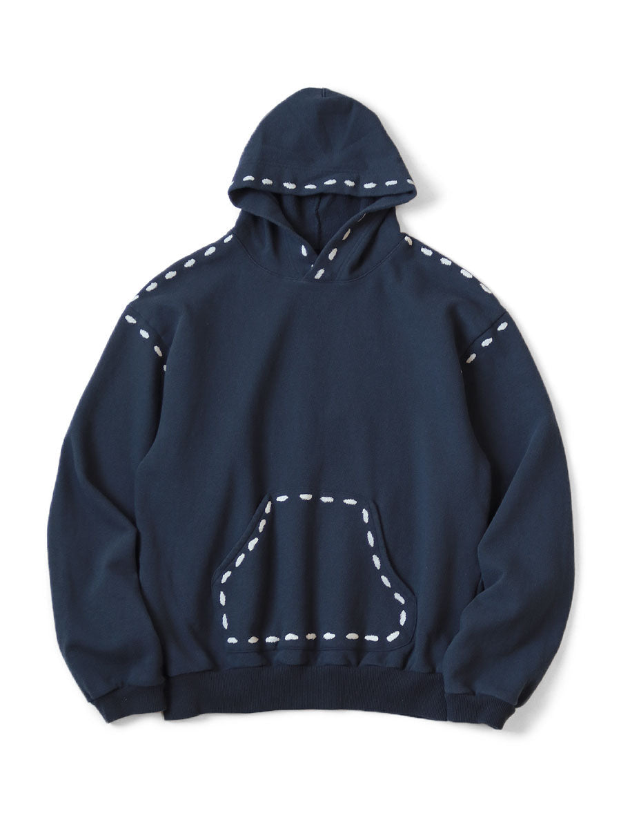 Kapital fleece marionette hooded sweatshirt