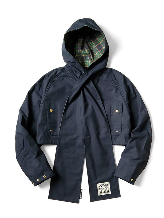 Kapital Cotton Weather Oil-Coated Rabbit Gale Parka Jacket