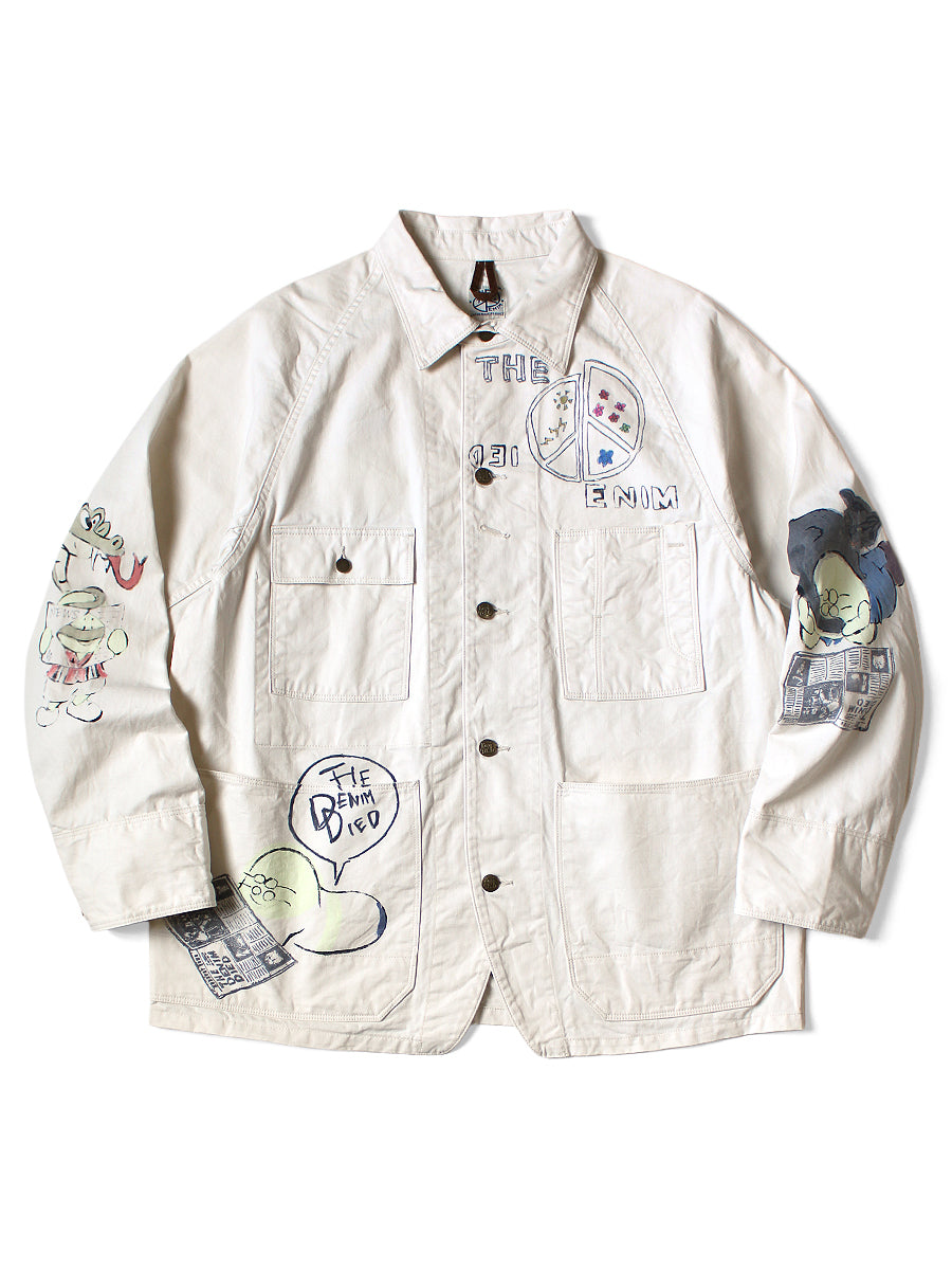 Kapital Murata Twill Cactus Beer Jacket (Memorial Paint Model)