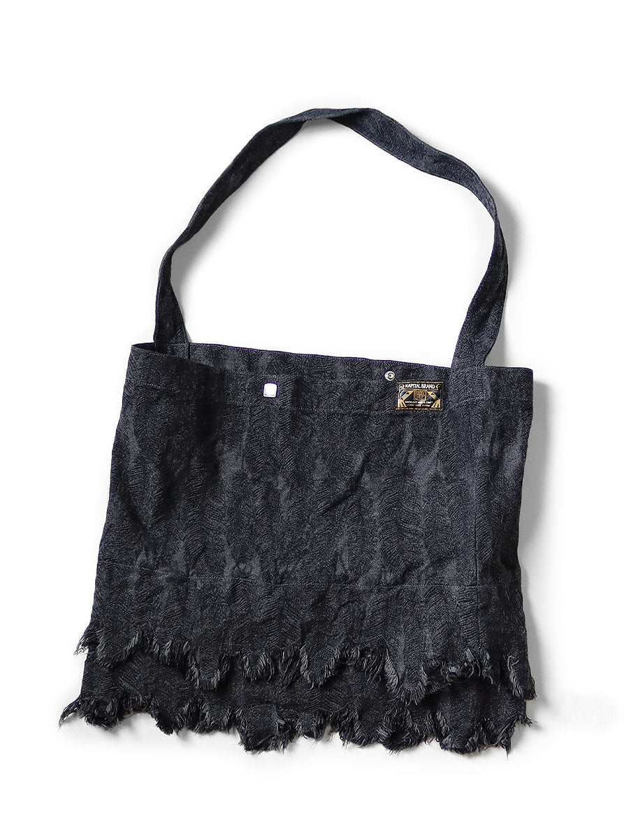 Kapital 12oz Magpie Denim Medicine Bag (Large)