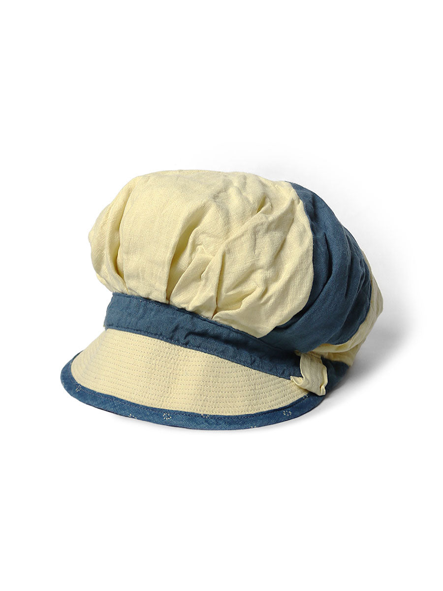 Kapital Linen 2TONE PIZZA HAT Cap