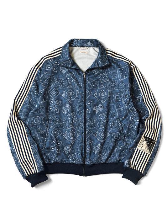 Kapital smooth jersey COOKIE bandana track jacket