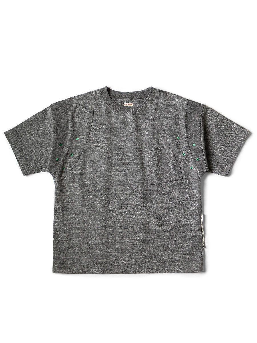 Kapital 16 Tightly woven heathered jersey Ventilator Pack Tee