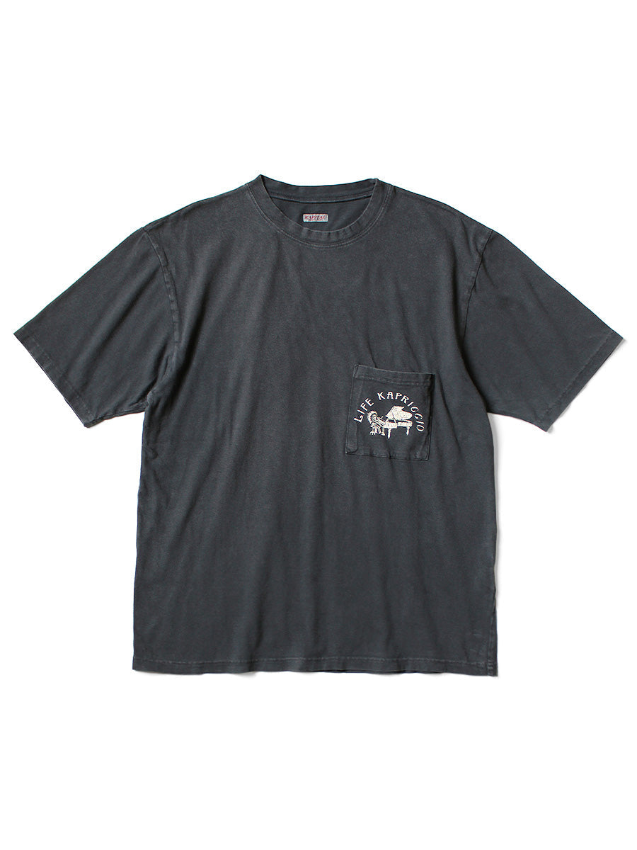 Kapital 20 Jersey Crew Pocket T-Shirt (LIFE KAPRICCIOpt) Tee