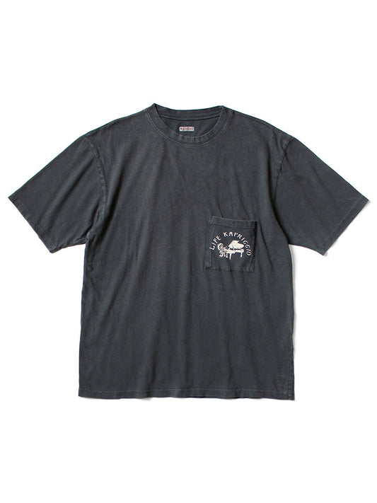 Kapital 20 Jersey Crew Pocket T-Shirt (LIFE KAPRICCIOpt) Tee