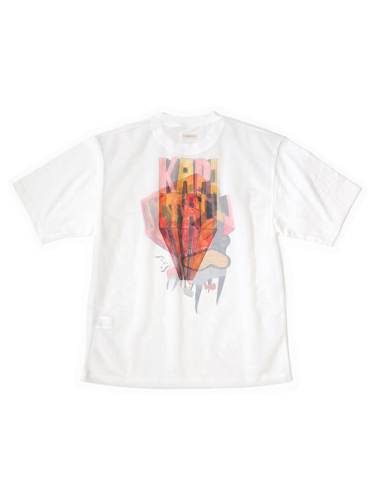 Kapital Sheer Jersey 20 Jersey Crew Tee (Analog Piano Man pt)