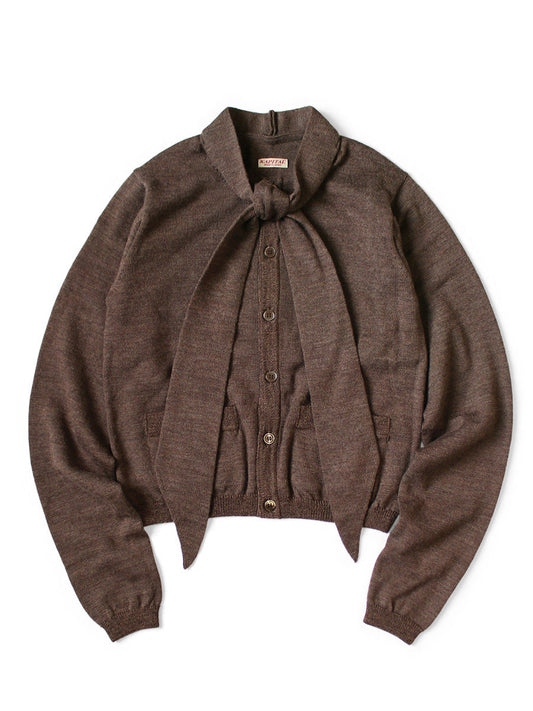 Kapital 12G Knit Bowtie Cardigan women