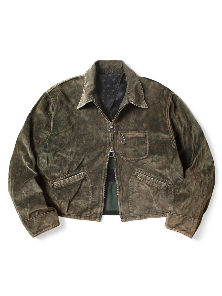 Kapital Velveteen Hunter Drizzler Jacket (Dirty Dyed)