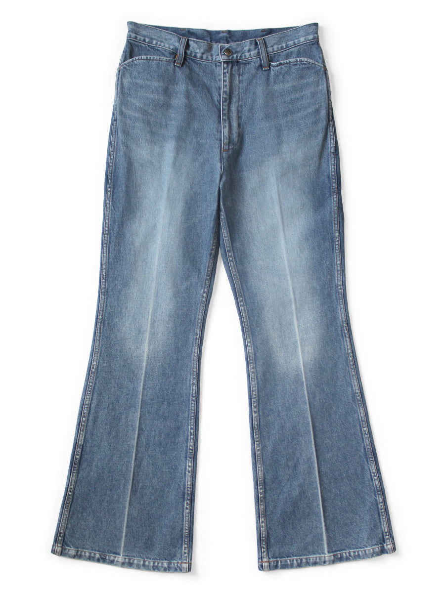 Kapital 14oz Denim Pants 5P Frisco Flare (Center Pleat)