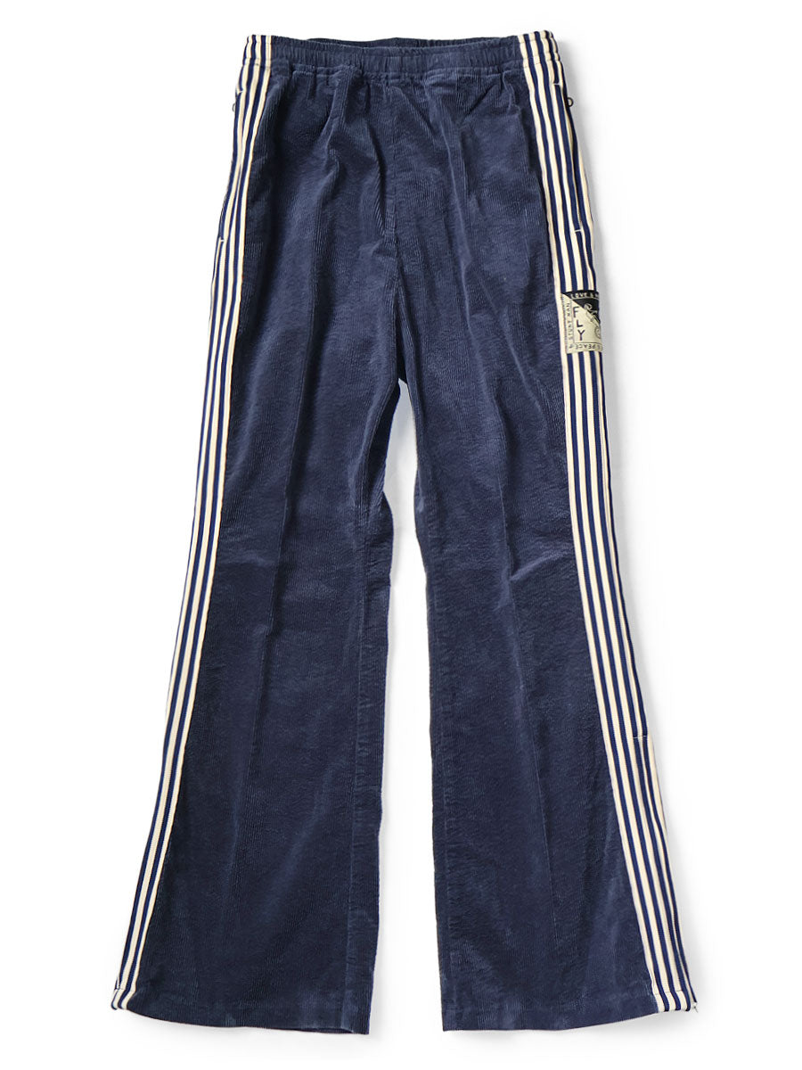 Kapital 11W Stretch Corduroy Track Pants (Banner Stripe)