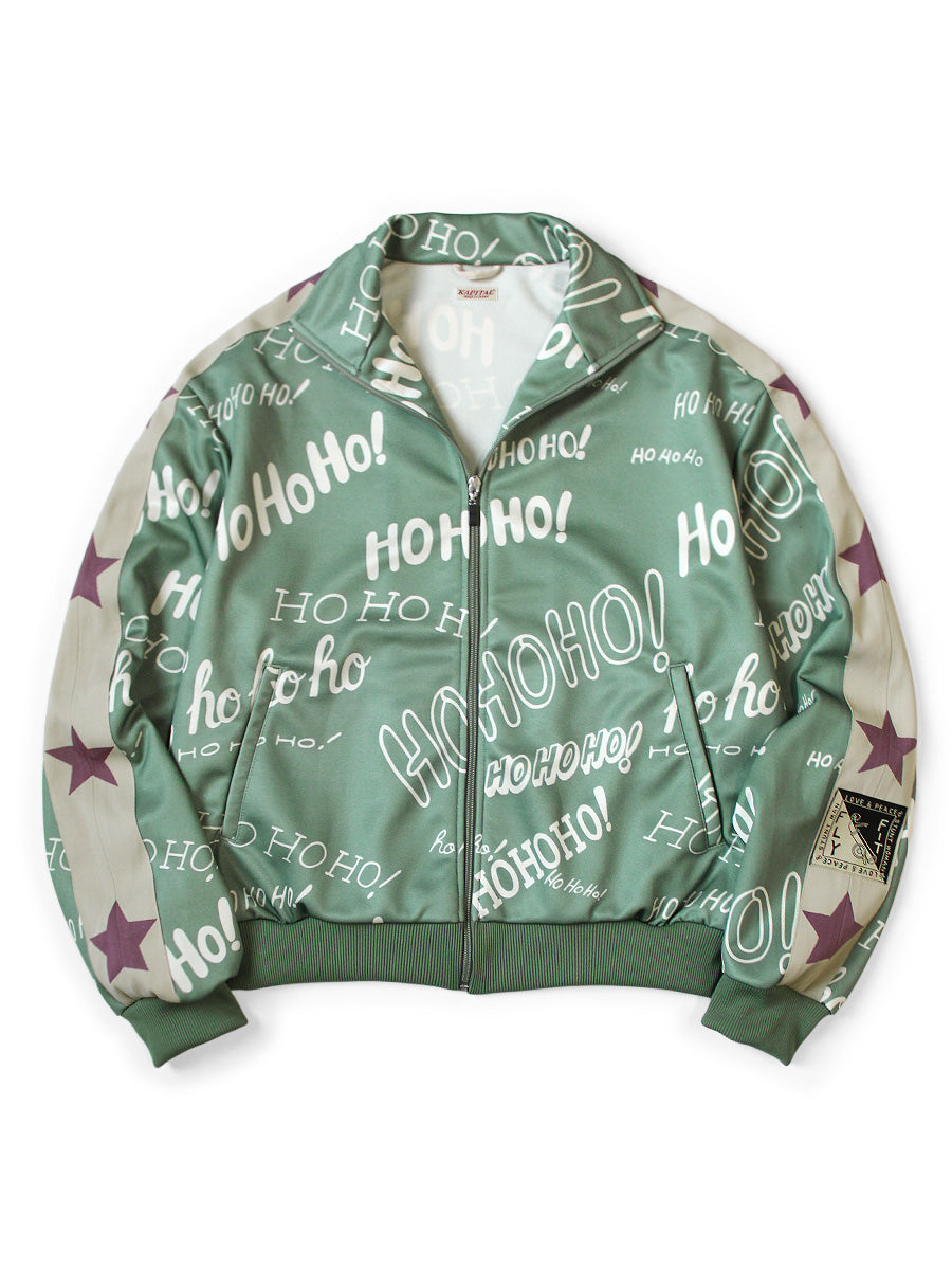 Kapital Smooth Jersey HOHOHO Print Track Jacket