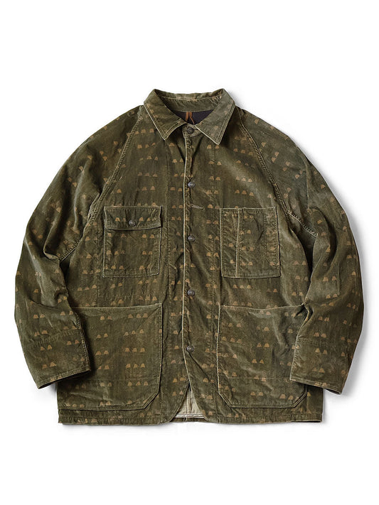Kapital Velveteen Iris Cactus Coat