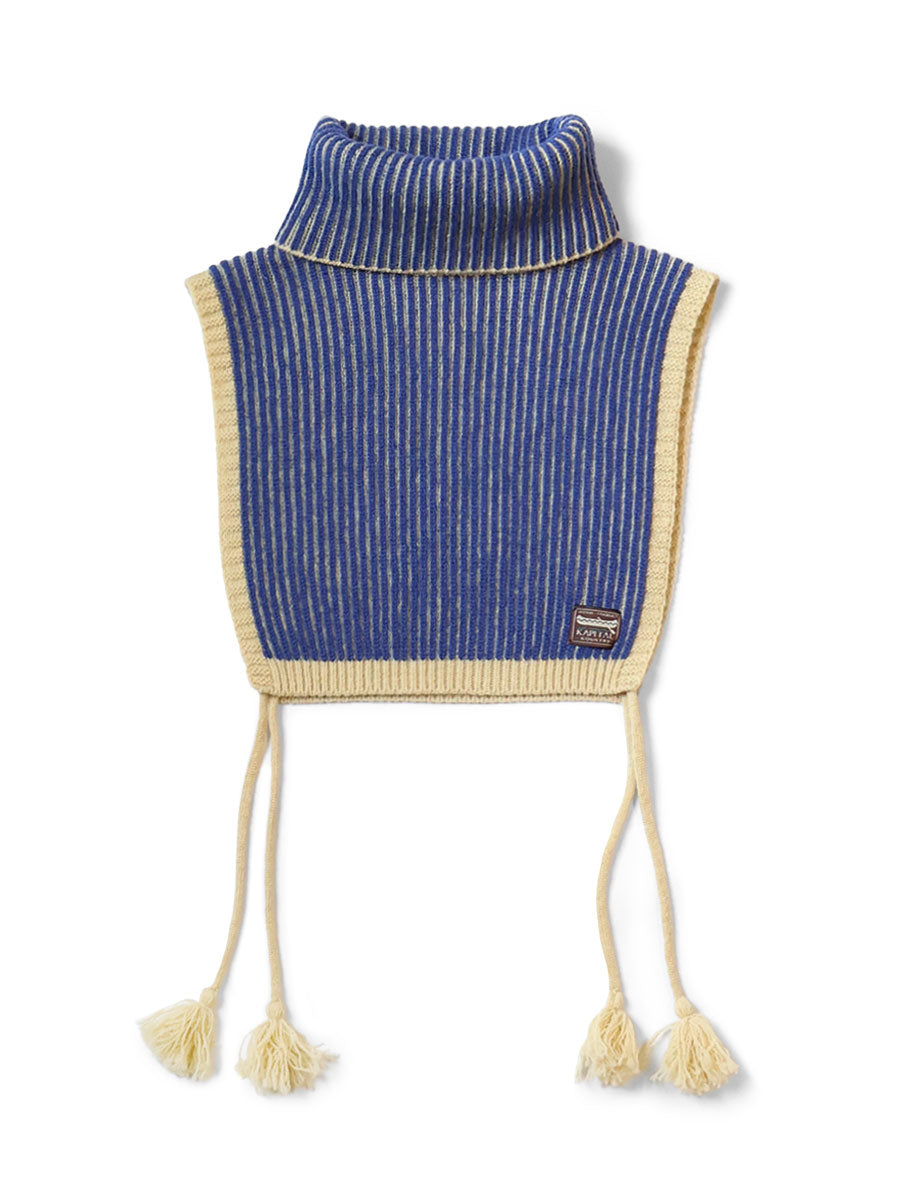Kapital 5G Wool High Neck Striped Scarves