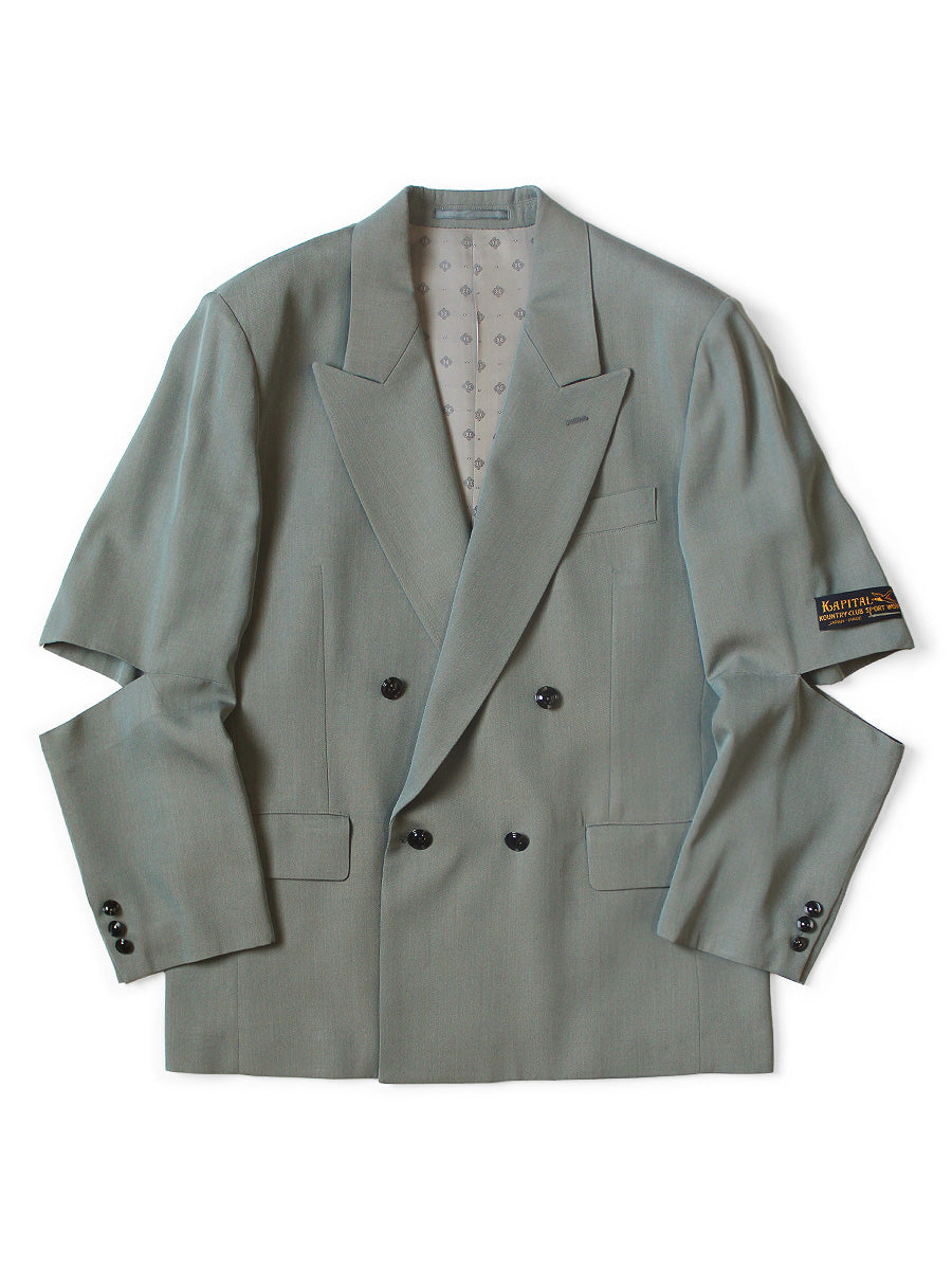 Kapital Wool Serge Cutout Elbow Jacket