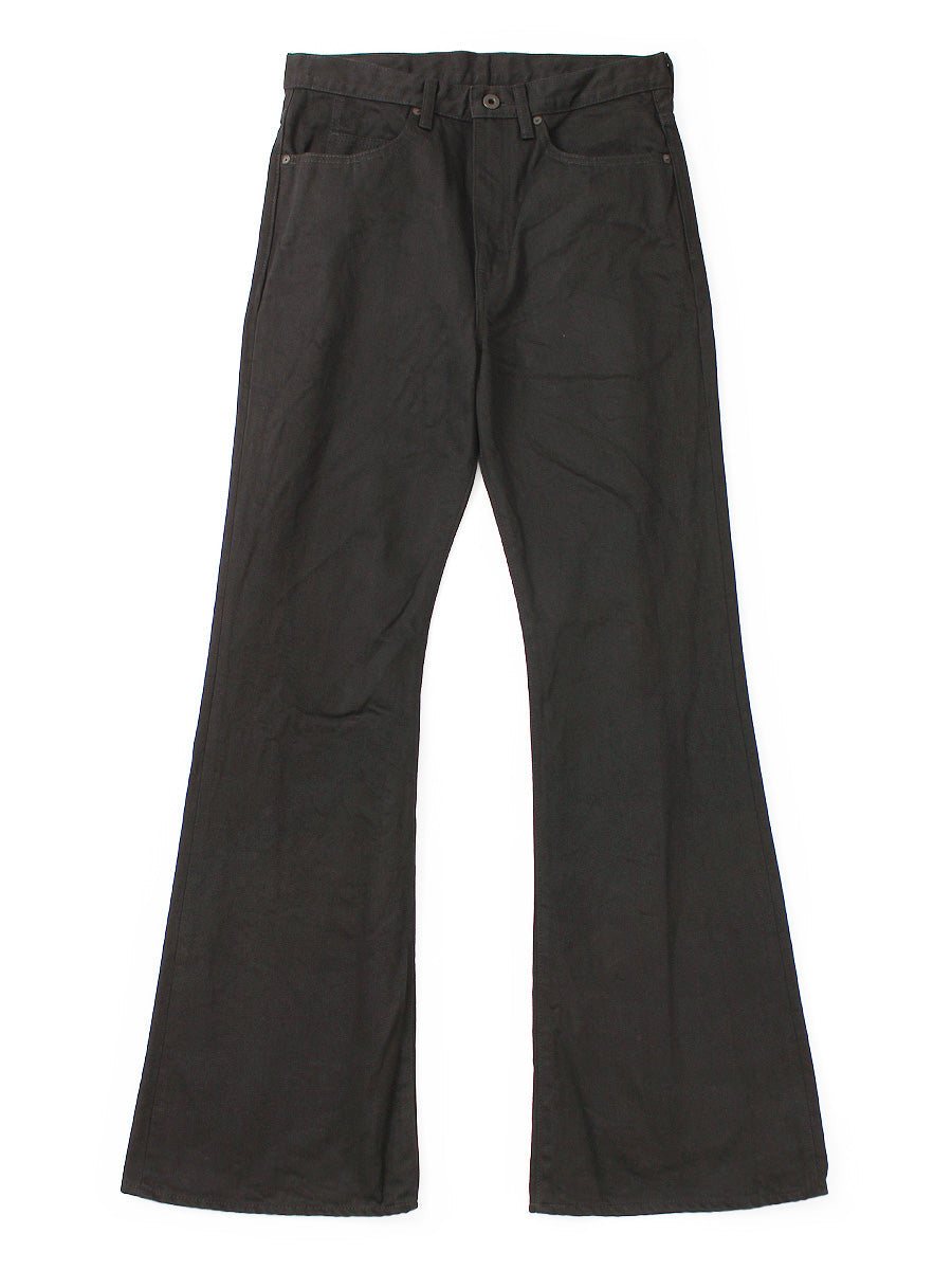 Kapital 14oz Black x Black Denim 5-Pocket OKABELLBO M Pants