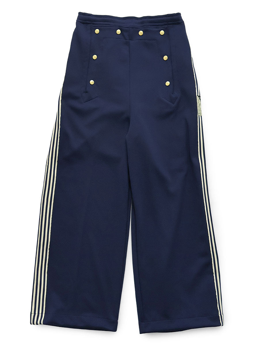Kapital Smooth Jersey Sailor Baggy Track Pants (Banner Stripe)