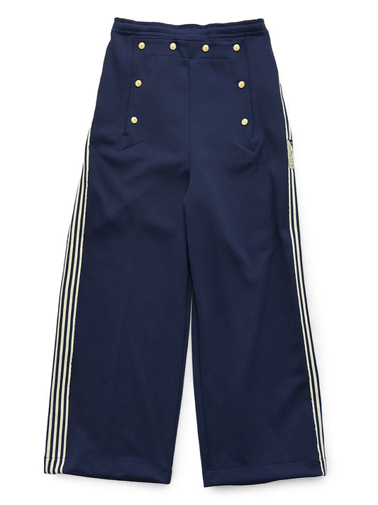 Kapital Smooth Jersey Sailor Baggy Track Pants (Banner Stripe)