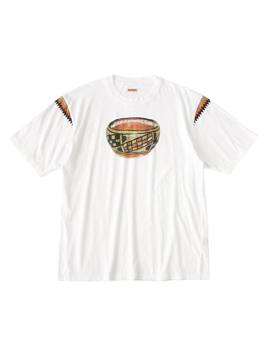 Kapital 20/-Tenjiku Crew PAW-WAW-T (Medicine Pot print) Tee