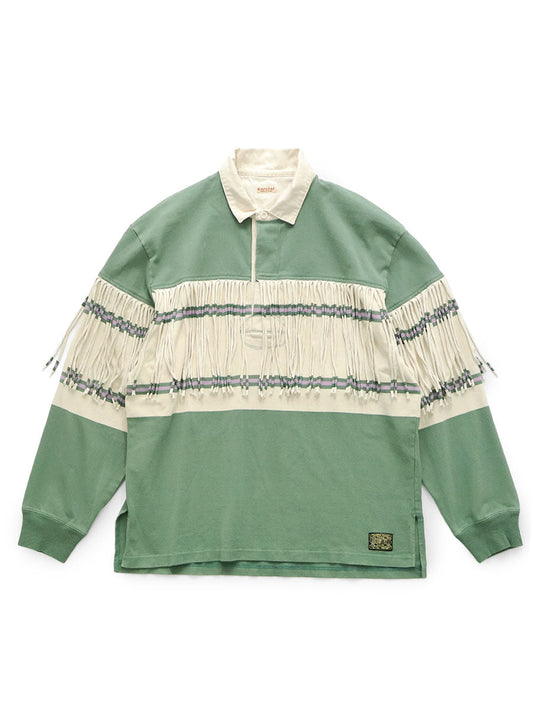 Kapital 16/- Panel Border Jersey Fringe Rugby Shirt