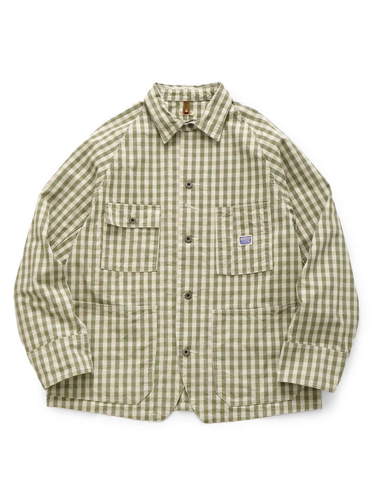 Kapital OX Gingham CACTUS Coveralls Jacket