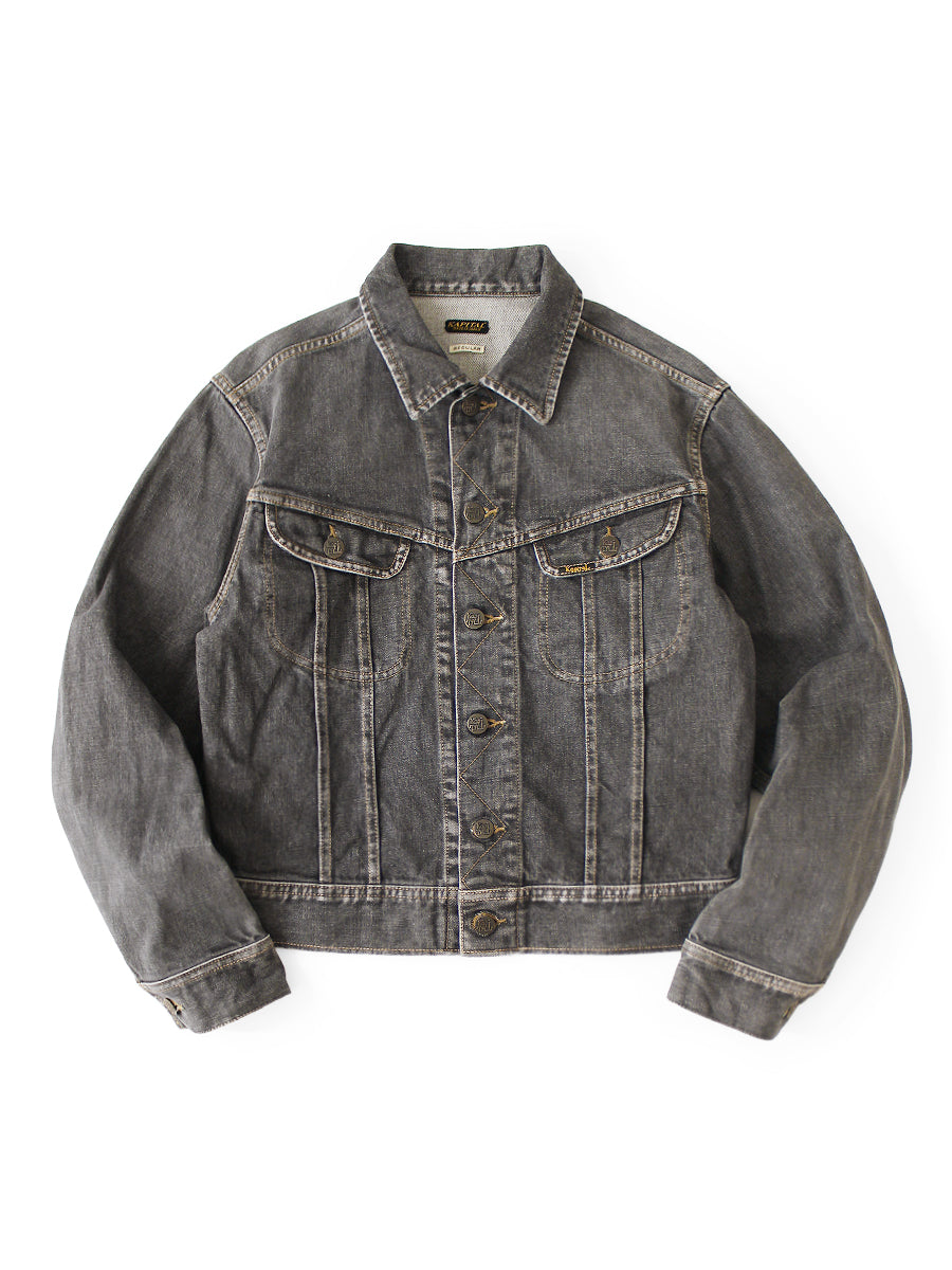 Kapital 14oz Black Denim Westerner Regular Jacket