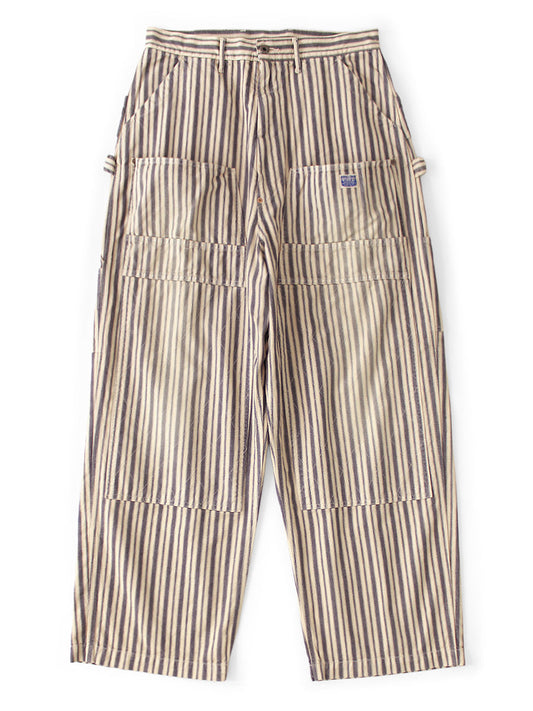 Kapital Dixie Hickory Wide Lumbar Pants