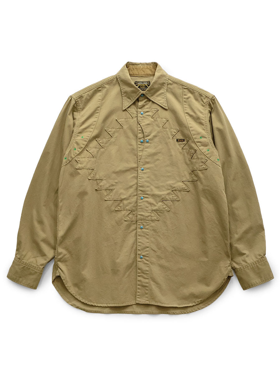 Kapital Shirt Chino Thunderbird Husky Western Shirt